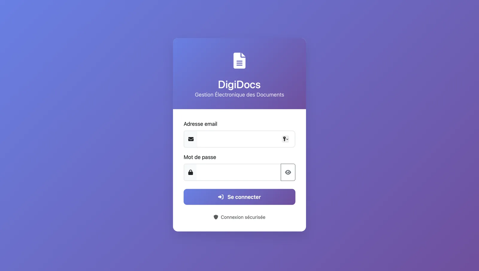 DigiDocs - Gestion Électronique des Documents