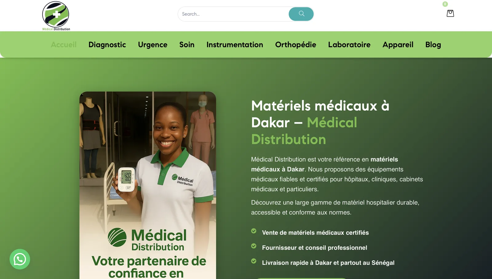 Médical Distribution - Matériels Médicaux à Dakar